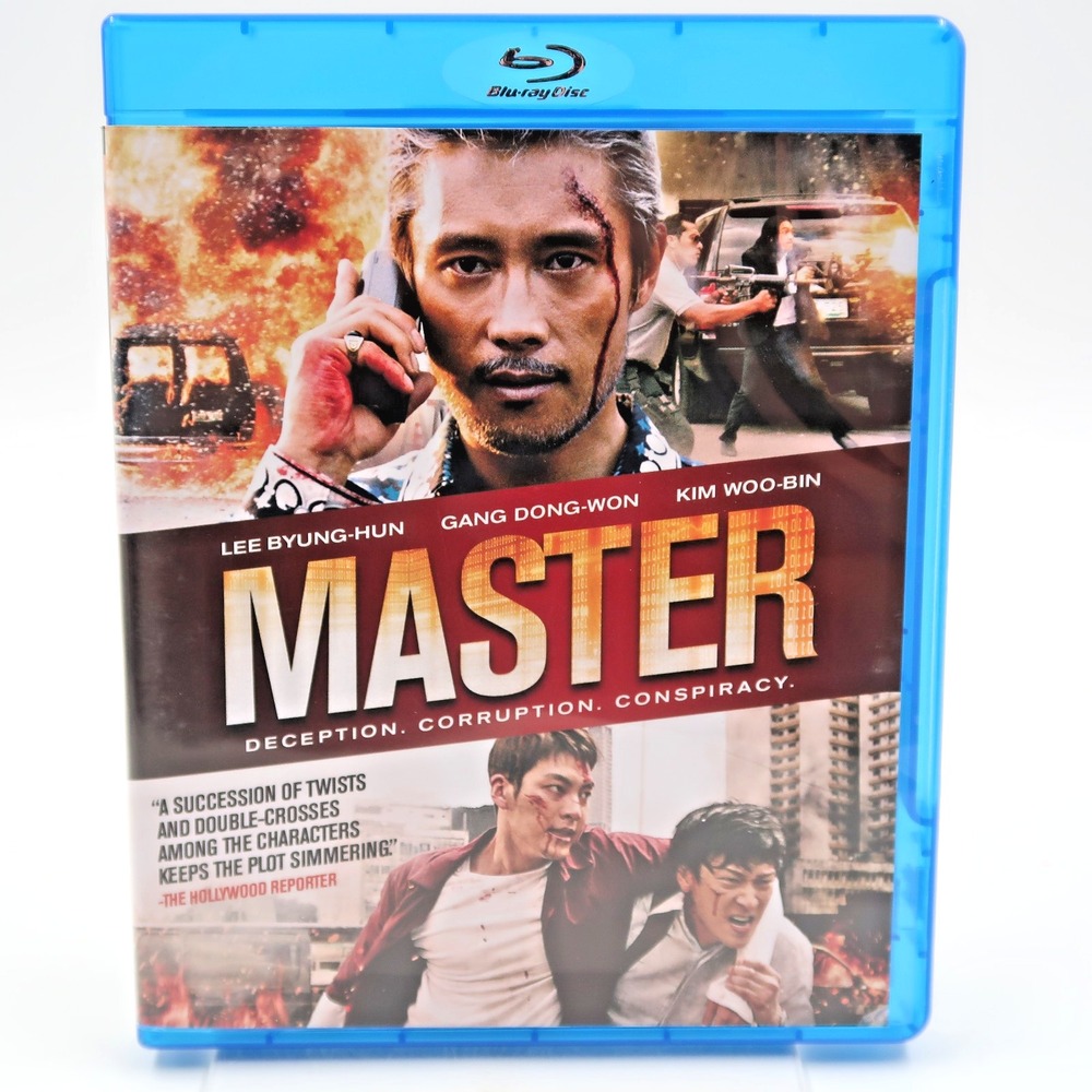 Master Blu-ray 2016 Korean Action Crime Movie Lee Byung-hun CJ Entertainment